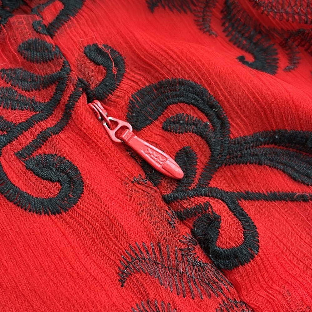 FREE PEOPLE WANT TO WANT ME EMBROIDERED MINI DRESS - Picture 10 of 16